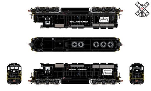 ScaleTrains 32913 HO Scale EMD SD45 Penn Central PC 6110