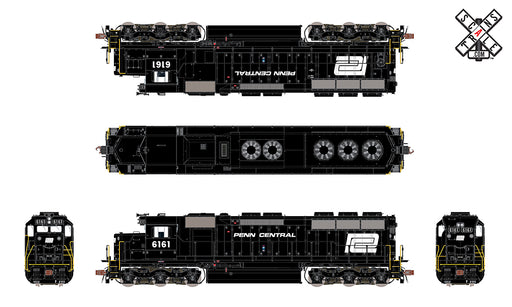 ScaleTrains 32922 HO Scale EMD SD45 Penn Central PC 6161 DCC Sound