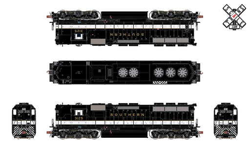 ScaleTrains 32925 HO Scale EMD SD45 Southern (Gold Lettering) 3125