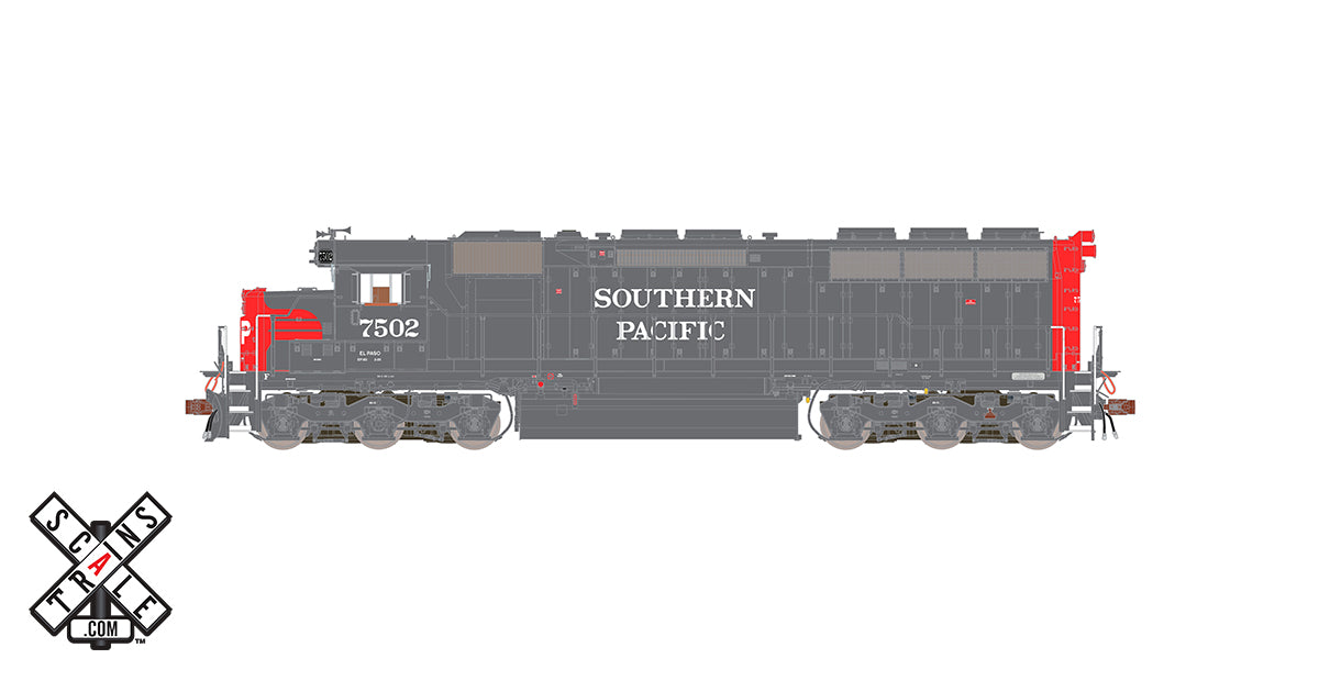 ScaleTrains 32938 HO Scale EMD SD45 Southern Pacific SP 7502 DCC Sound