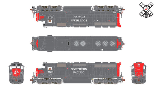 ScaleTrains 32941 HO Scale EMD SD45 Southern Pacific SP 7516