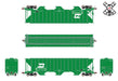 ScaleTrains 33023 HO Scale Rivet Counter PS-2CD 4785 Covered Hopper Burlington Northern BN 464399