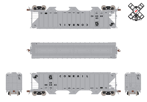 ScaleTrains 33026 HO Scale Rivet Counter PS-2CD 4785 Covered Hopper Conrail Quality CR 886842