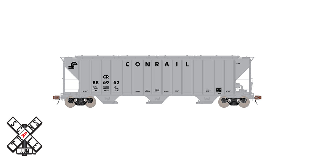 ScaleTrains 33029 HO Scale Rivet Counter PS-2CD 4785 Covered Hopper Conrail CR 886952