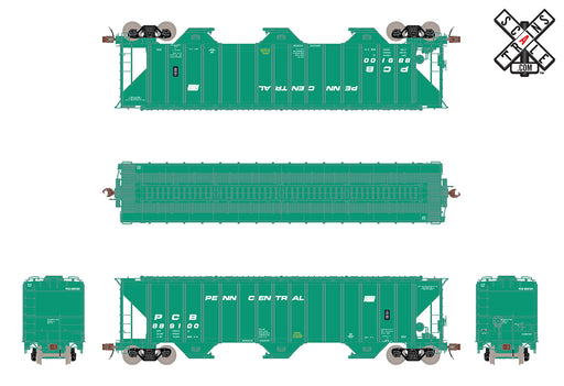 ScaleTrains 33038 HO Scale Rivet Counter PS-2CD 4785 H54 Covered Hopper Penn Central PC 889100