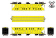 ScaleTrains 33051 HO Scale Rivet Counter PS-2CD 4785 Covered Hopper Boyll & Son TLDX 16000