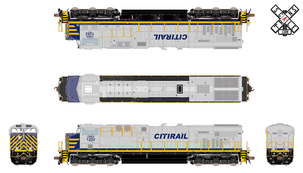 ScaleTrains 33070 Rivet HO GE Citirail CREX 1207