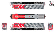ScaleTrains 33078 Rivet HO GE ES44AC Ferromex "Zebra" FXE 4636