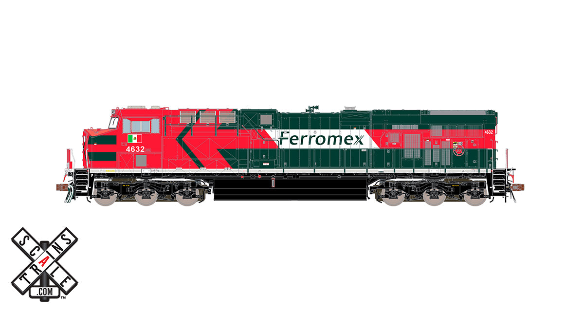 ScaleTrains 33083 Rivet HO GE ES44AC Ferromex FXE 4659 DCC Sound