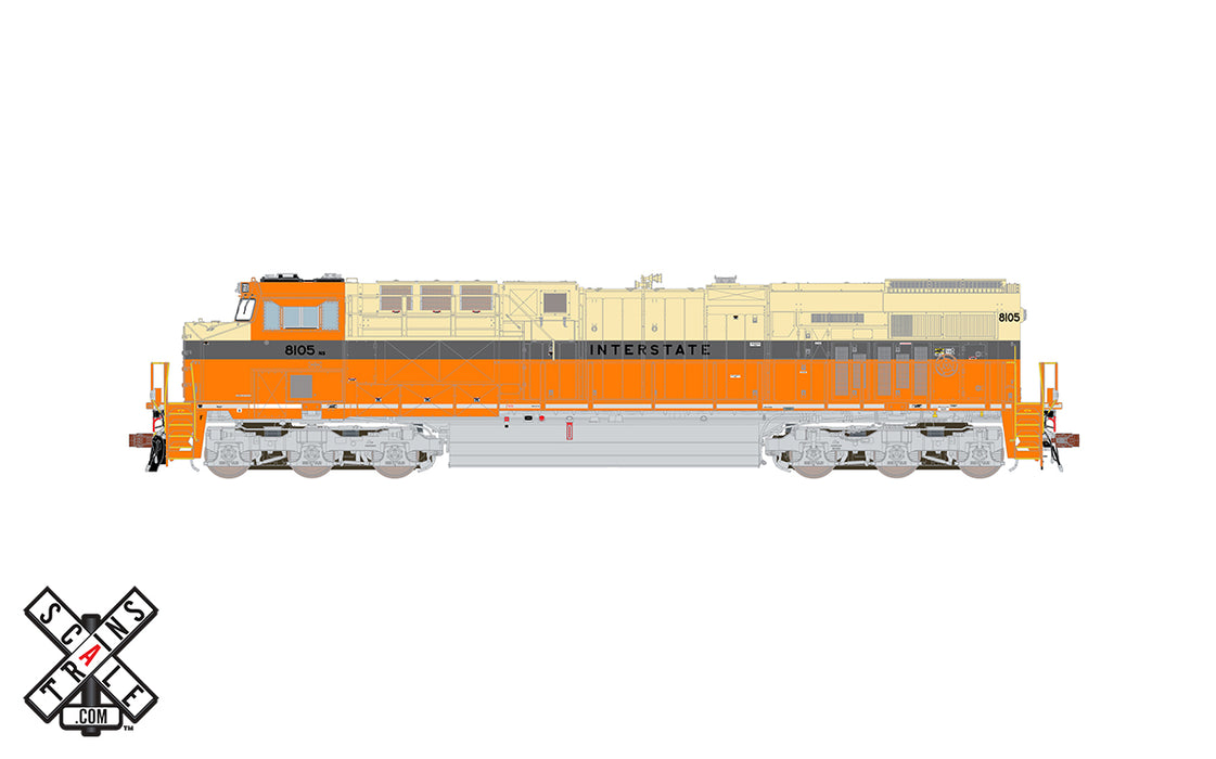 ScaleTrains 33090 Rivet HO GE ES44AC GEVo Norfolk Southern Interstate NS 8105