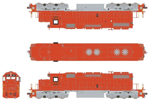 ScaleTrains 33124 HO Scale EMD SD38-2 Diesel Elgin Joliet & Eastern EJ&E 666