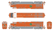 ScaleTrains 33181 HO Scale GE ET44AC Diesel EJ&E Heritage CN 3023 DCC & Sound