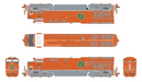 ScaleTrains 33181 HO Scale GE ET44AC Diesel EJ&E Heritage CN 3023 DCC & Sound