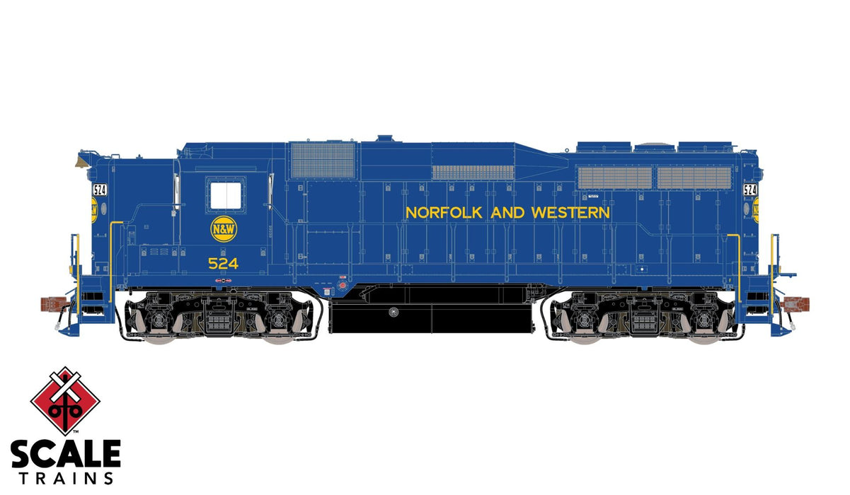 ScaleTrains Rivet 33379 HO Scale EMD GP30 Norfolk & Western N&W 524