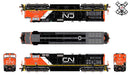 ScaleTrains 33455 Rivet Counter HO Scale GE Dash 9 (C44-9W) Canadian National IC/CN 2700