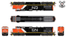 ScaleTrains 33456 Rivet HO Scale GE Dash 9 (C44-9W) Canadian National IC/CN 2707 DCC and LokSound
