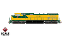 ScaleTrains 33472 Rivet HO Scale GE Dash 9 (C44-9W) Chicago NorthWestern CN&W 8700 DCC and LokSound