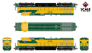 ScaleTrains 33473 Rivet Counter HO Scale GE Dash 9 (C44-9W) Chicago NorthWestern CN&W 8700