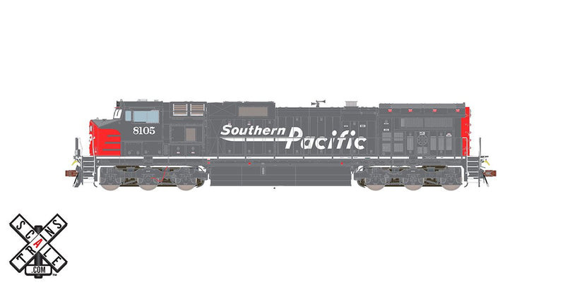 ScaleTrains 33500 Rivet HO Scale GE Dash 9 (C44-9W) Southern Pacific SP 8183 DCC and LokSound