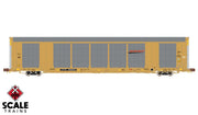 ScaleTrains 33725 Rivet N Scale Gunderson Multi-Max Autorack Yellow BNSF 693159