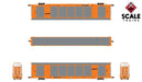 ScaleTrains 33727 Rivet N Scale Gunderson Multi-Max Autorack Orange BNSF 694755