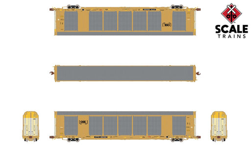 ScaleTrains 33742 Rivet N Scale Gunderson Multi-Max Autorack CSX CTTX 692514