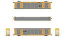ScaleTrains 33754 Rivet N Scale Gunderson Multi-Max Autorack Norfolk Southern NS CTTX 691726