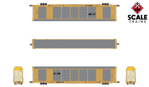 ScaleTrains 33758 Rivet N Scale Gunderson Multi-Max Autorack Norfolk Southern NS TTGX 691545
