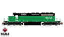 ScaleTrains 33784 Rivet N Scale EMD SD40-2 Burlington Northern BN 7035
