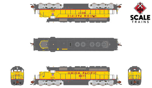 ScaleTrains 38607 Rivet N Scale EMD SD40-2 Union Pacific "Fast Forty" UP 8077 DCC LokSound