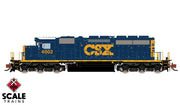ScaleTrains 38623 Rivet N Scale EMD SD40-3 CSX 4012 DCC LokSound