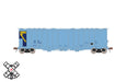 ScaleTrains HO Scale 32987 Rivet 4180 Airslide Hopper Blue GATX GACX 47332