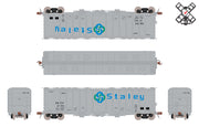 ScaleTrains HO Scale 33002 Rivet 4180 Airslide Hopper Staley Black Logo GACX 46626