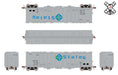 ScaleTrains HO Scale 33005 Rivet 4180 Airslide Hopper Staley Color Logo GACX 47787