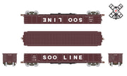ScaleTrains Kit Classics 1159 CB&Q Havelock Shops 52'6" Gondola SOO Line 64065