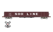 ScaleTrains Kit Classics 1159 CB&Q Havelock Shops 52'6" Gondola SOO Line 64065