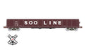 ScaleTrains Kit Classics 1159 CB&Q Havelock Shops 52'6" Gondola SOO Line 64065