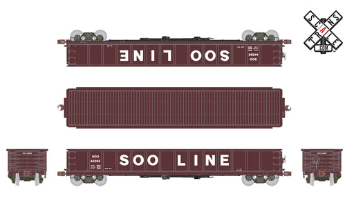 ScaleTrains Kit Classics 1161 CB&Q Havelock Shops 52'6" Gondola SOO Line 64092