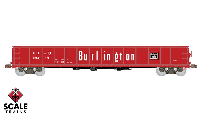 ScaleTrains Kit Classics 1167 Havelock Shops 52'6" Gondola Burlington CB&Q 83413