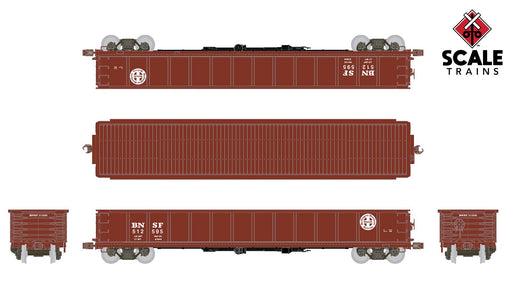 ScaleTrains Kit Classics 1173 Havelock Shops 52'6" Gondola BNSF 512595