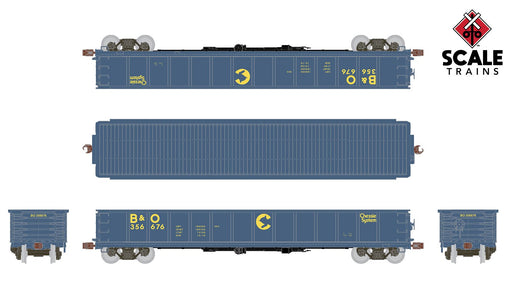 ScaleTrains Kit Classics 1181 Havelock Shops 52'6" Gondola Chessie System B&O 35710