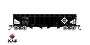 ScaleTrains Kit Classics 1209 70 Ton 4 Bay Open Hopper Erie 39107