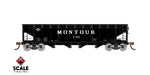 ScaleTrains Kit Classics 1219 70 Ton 4 Bay Open Hopper Montour 120