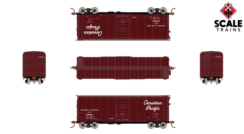 ScaleTrains Kit Classics 1224 HO Scale PS-1 Boxcar Canadian Pacific CP 268820