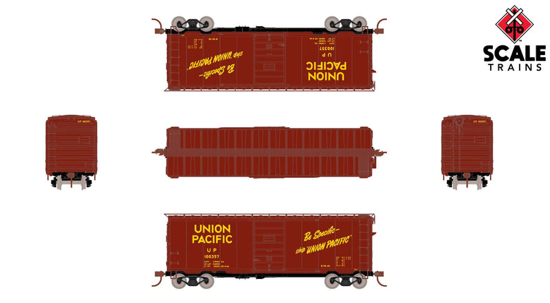 ScaleTrains Kit Classics 1243 HO Scale PS-1 Boxcar Union Pacific UP 100844
