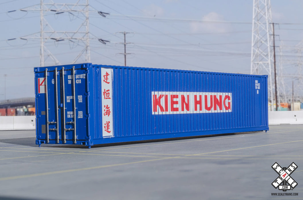 ScaleTrains Operator 11030 HO Scale 40' Square Container Kien Hung KHLU 3 Pack