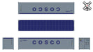 ScaleTrains Operator 11064 HO Scale 40' CIMC Tarp Top Container Cosco 541023