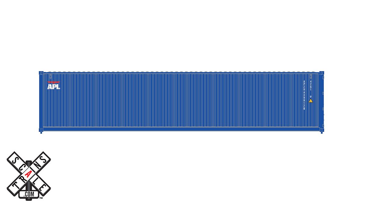 ScaleTrains Operator 11227 HO Scale CIMC 40' Container American President Lines APL APZU 447859