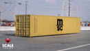 ScaleTrains Operator 11235 HO Scale 40' CIMC Container Mediterranean Shipping Company MSCU 484393