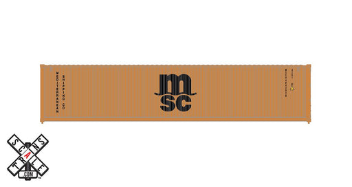 ScaleTrains Operator 11236 HO Scale 40' CIMC Container Mediterranean Shipping Company MSCU 587489